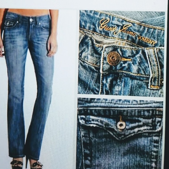 Guess Denim - EUC Guess Doheny bootcut low rise jeans, size 28